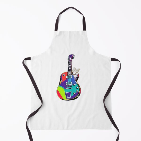 Item preview, Vibrant Pop Art Guitar Illustration designed and sold by sharon1210.
