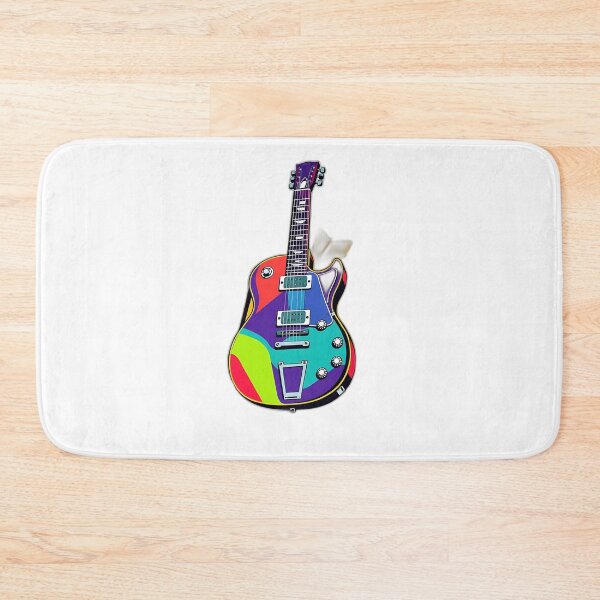 Item preview, Vibrant Pop Art Guitar Illustration designed and sold by sharon1210.