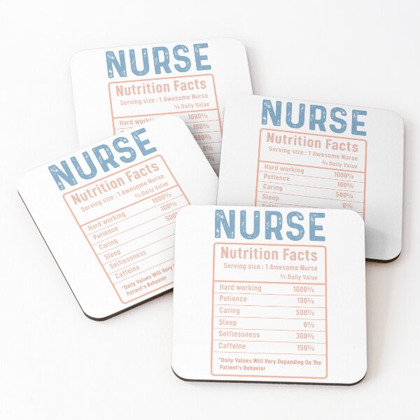 Item preview, Nurse Nutrition Facts v1 designed and sold by artcultreone.