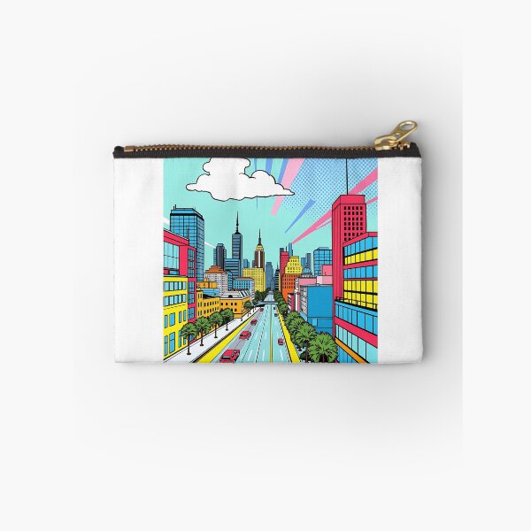 Item preview, Vibrant Pop Art Cityscape designed and sold by sharon1210.