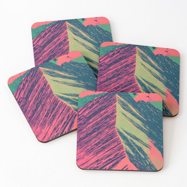 Item preview, Neon Peaks, Abstract Adventure designed and sold by kacperartdesign.