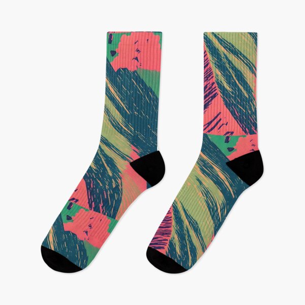 Item preview, Neon Peaks, Abstract Adventure designed and sold by kacperartdesign.