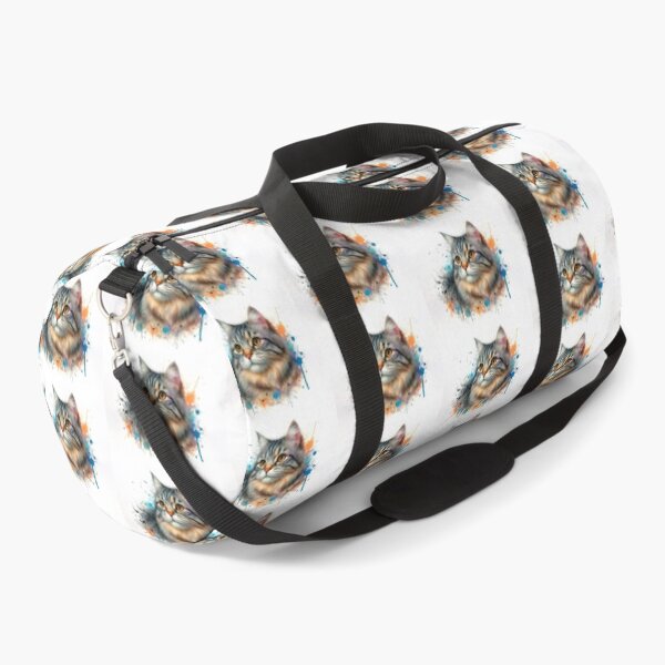 Item preview, European common cat in watercolor designed and sold by paulrommer.