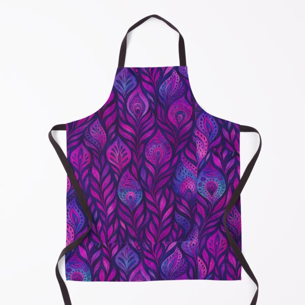Item preview, Purple feather seamless pattern designed and sold by iSaRinRaDa.