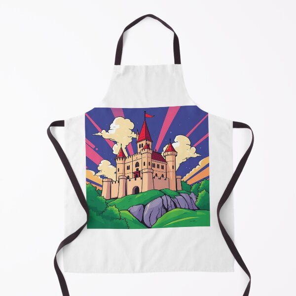 Item preview, Vibrant Pop Art Castle designed and sold by sharon1210.