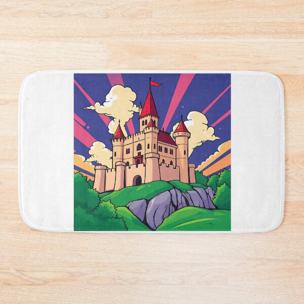 Item preview, Vibrant Pop Art Castle designed and sold by sharon1210.