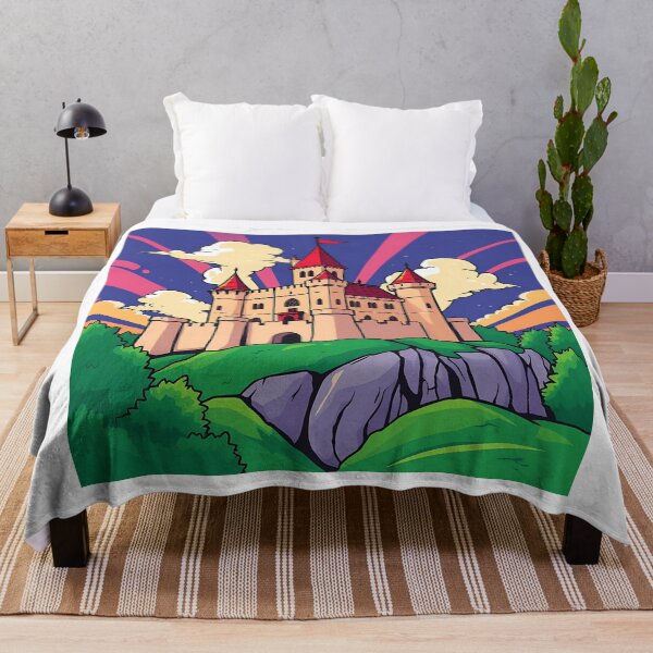 Item preview, Vibrant Pop Art Castle designed and sold by sharon1210.