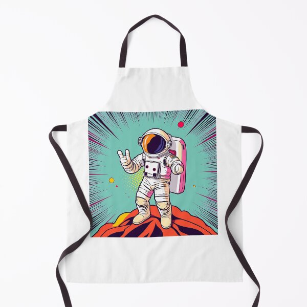 Item preview, Pop Art Astronaut Illustration designed and sold by sharon1210.