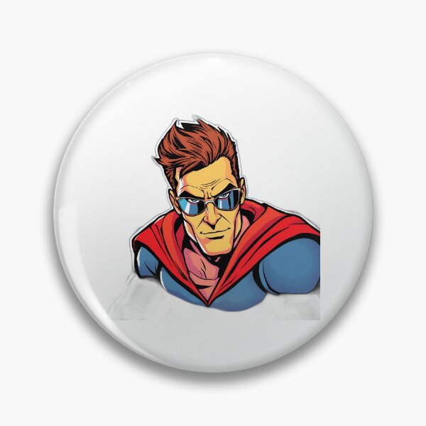 Item preview, Pop Art Superhero Illustration designed and sold by sharon1210.