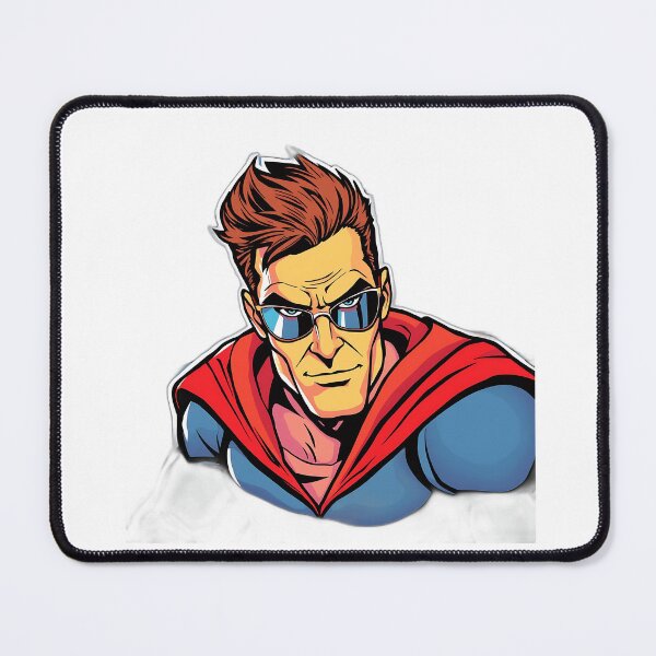 Item preview, Pop Art Superhero Illustration designed and sold by sharon1210.