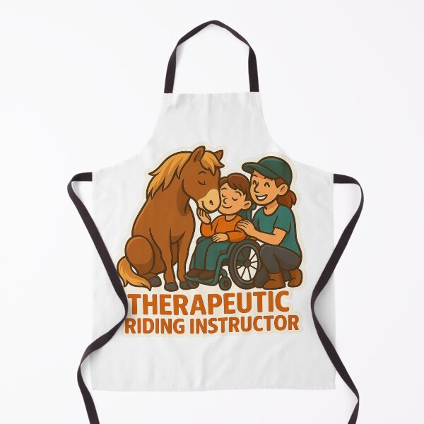 Item preview, Horse Therapy - Therapeutic Riding Instructor designed and sold by Collins Design.