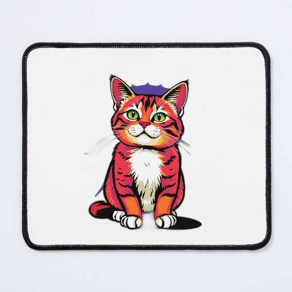 Item preview, Vibrant Pop Art Cat designed and sold by sharon1210.