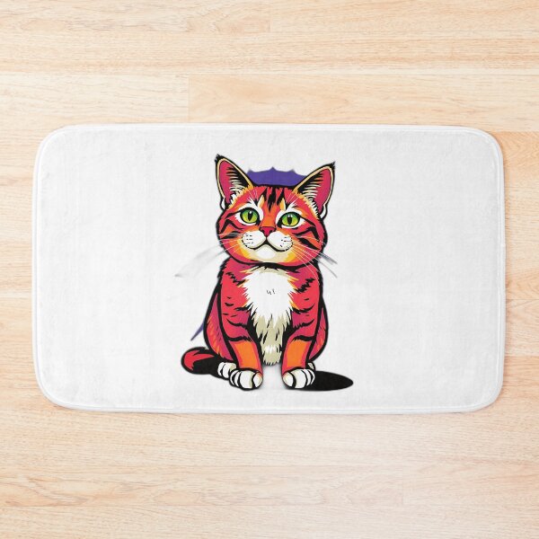 Item preview, Vibrant Pop Art Cat designed and sold by sharon1210.
