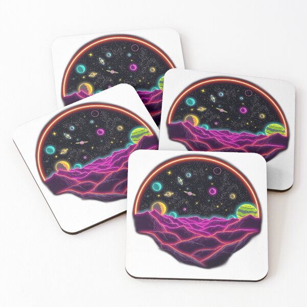 Item preview, Neon Cosmic Horizon designed and sold by sharon1210.