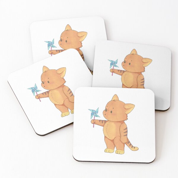 Item preview, Orange kitten with pinwheel designed and sold by Sn1ver.