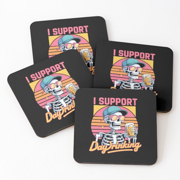 Item preview, Beer Lovers Drinking Party Skeleton Beer Day designed and sold by aidenpier.