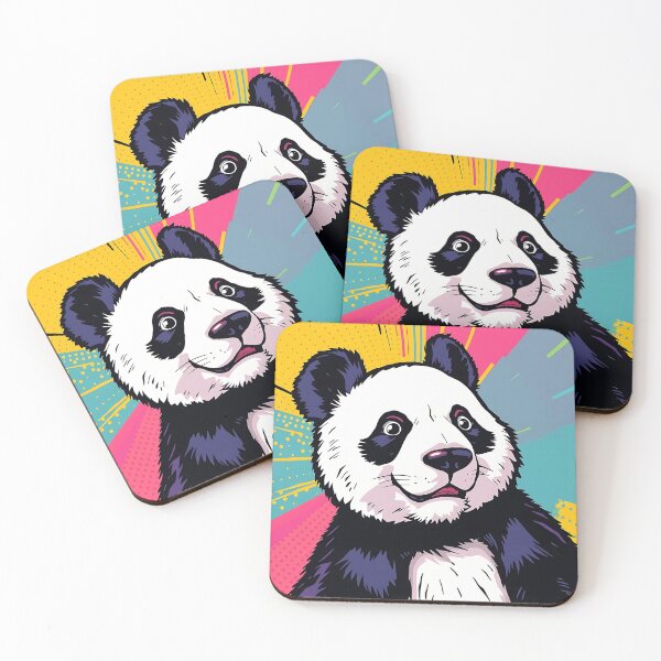Item preview, Pop Art Panda Illustration designed and sold by sharon1210.