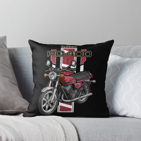Item preview, Yamaha RD400 1978 (Macho Maroon) for Motorcycle Riders designed and sold by MotoApparelHub.