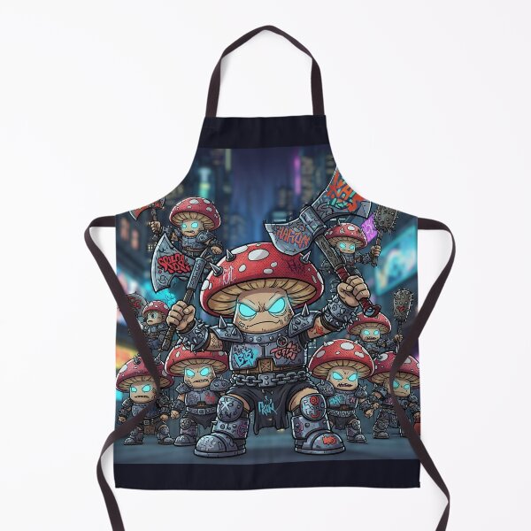 Item preview, Mushroom Mayhem: Street Punk Fungi Uprising designed and sold by Priyanshu-kaii.