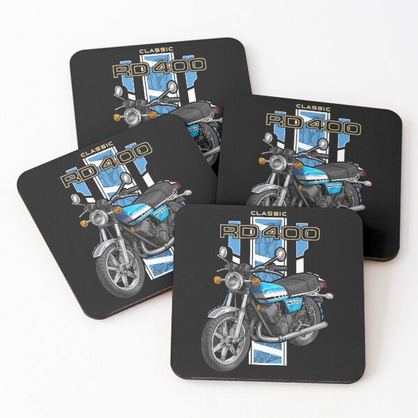 Item preview, Yamaha RD400 1978 (Marine Blue) for Motorcycle Riders designed and sold by MotoApparelHub.