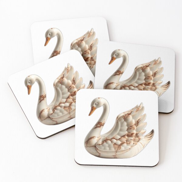 Item preview, Elegant Marble Swan Sculpture designed and sold by sharon1210.