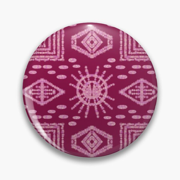 Item preview, Seamless Pink Tribal Geometric Shape Patter designed and sold by Pugavatar.