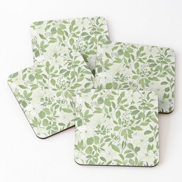 Item preview, Green Floral designed and sold by CoolPixels.