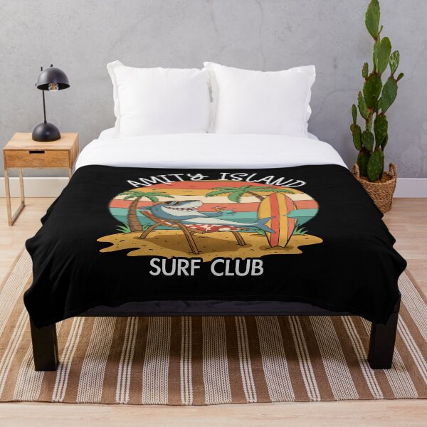 Artikelvorschau, Amity Island Shark Lustiger Surfclub entworfen und verkauft von Dot1001.