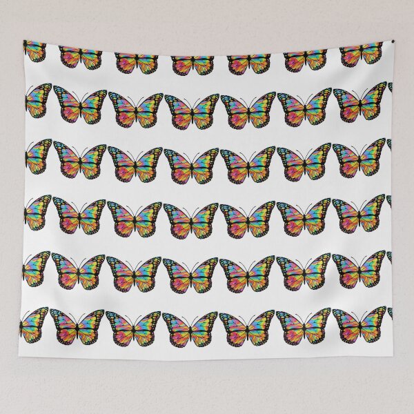Item preview, Rainbow Butterfly Aesthetic Sticker designed and sold by Cosmic Detour .