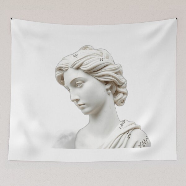 Item preview, Elegant Marble Lady Sculpture designed and sold by sharon1210.