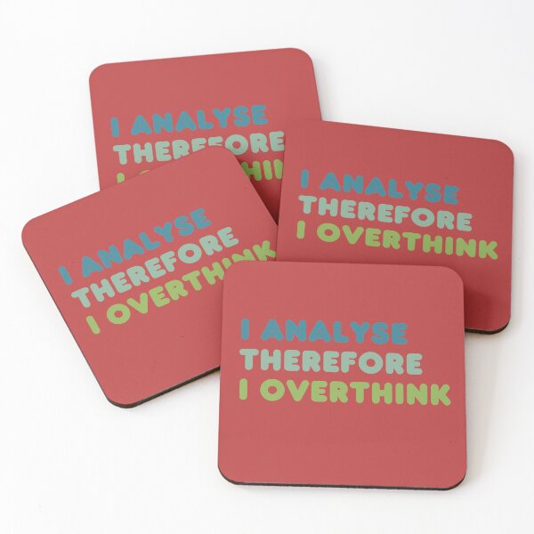 Item preview, Overthink, red designed and sold by T-shirts-by-LL.