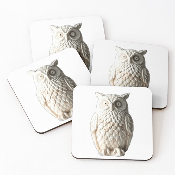 Item preview, Elegant Marble Owl Sculpture designed and sold by sharon1210.