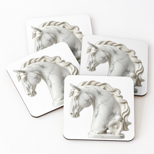 Item preview, Elegant Marble Horse Sculpture designed and sold by sharon1210.