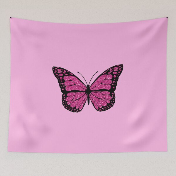 Item preview, Pink Glitter Butterfly  designed and sold by Cosmic Detour .