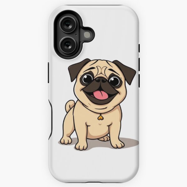 Vista previa del artículo con la obra «Perro carlino», diseñado y vendido por netz28.