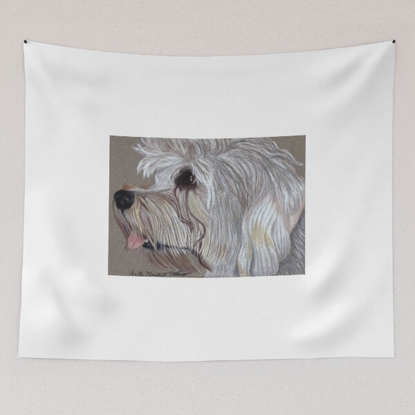 Item preview, Dandie Dinmont Terrier Vignette designed and sold by Anita Putman.