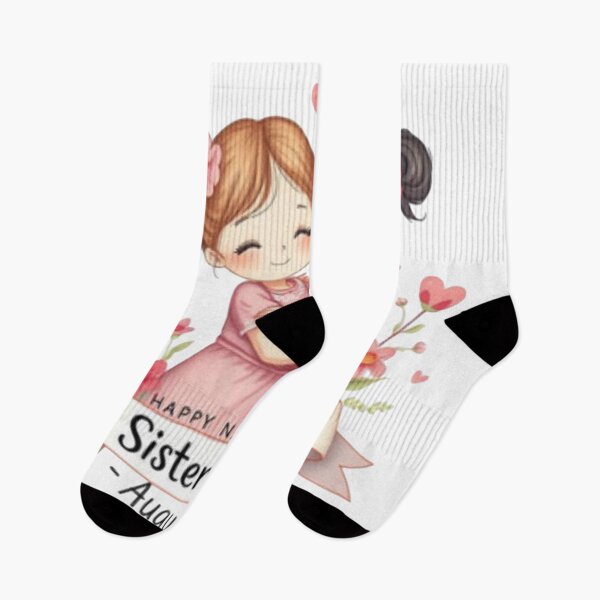 Item preview, Happy Sisters Day – Flower & Hugs! designed and sold by Iuqiune.