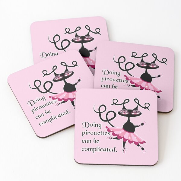 Item preview, Pirouettes can be Complicated designed and sold by WandaRichards.