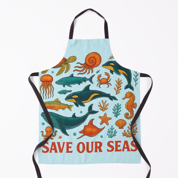 Item preview, Retro Sea Creatures designed and sold by wesdesignshop.