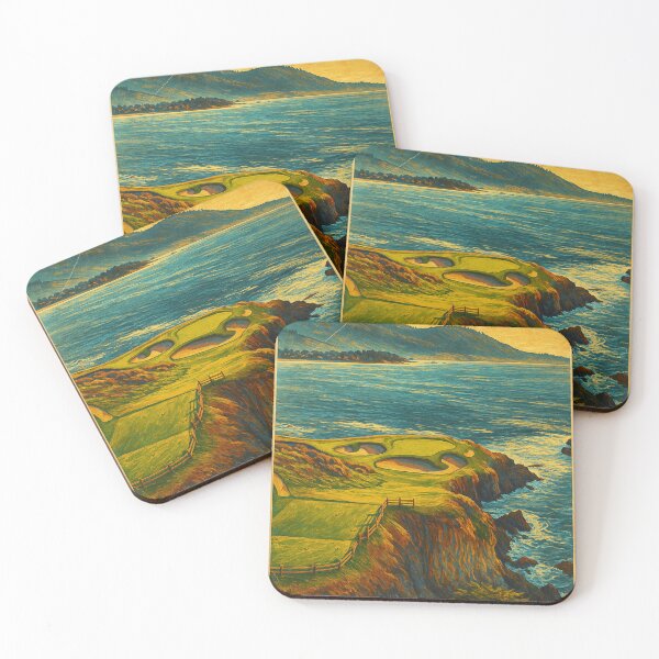 Item preview, The 7th Hole at Pebble Beach designed and sold by AAH Creations.