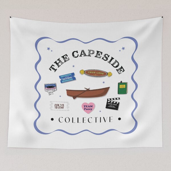 Item preview, The Capeside Collective | Dawson's Creek Inspired Merchandise | Retro Illustrative Design | Team Pacey designed and sold by Crystal's Designs.