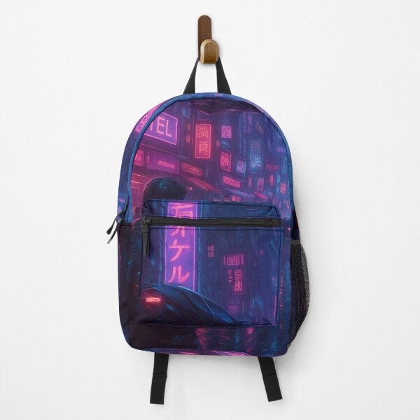 Item preview, Cyberpunk futuristic city – neon night atmosphere designed and sold by LoomisDreams.