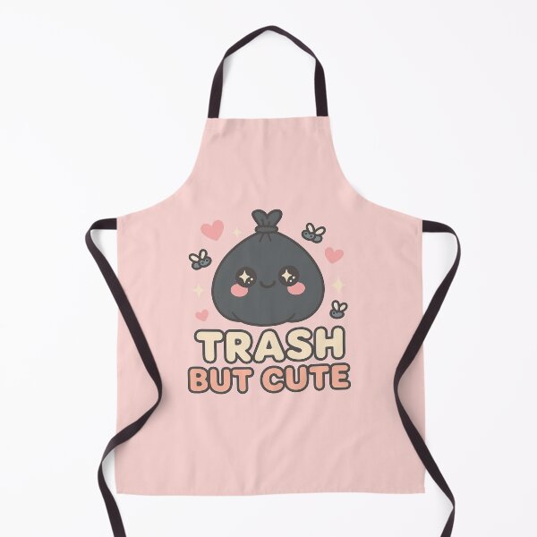Item preview, Trash but Cute – Kawaii Garbage Bag Meme Design by ElimsArtss designed and sold by ElimsArtss.