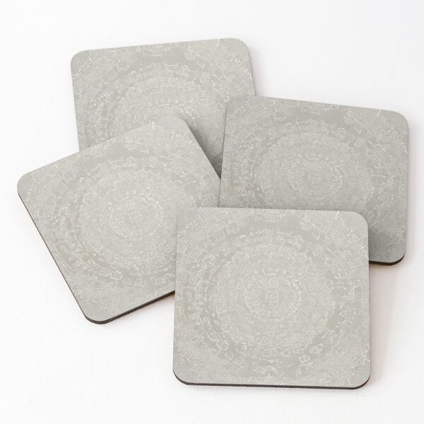 Item preview, White Lace Mandala – Intricate Floral Geometry designed and sold by WOJDA-.