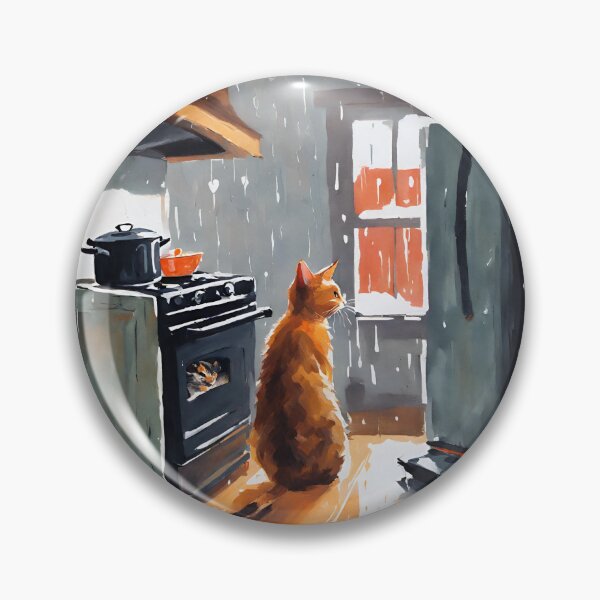 Item preview, Cozy Kitchen Cat designed and sold by Diclebaybas.