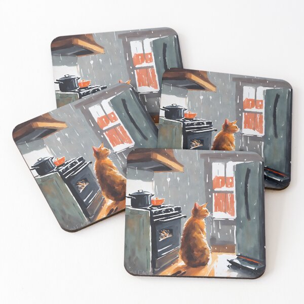 Item preview, Cozy Kitchen Cat designed and sold by Diclebaybas.