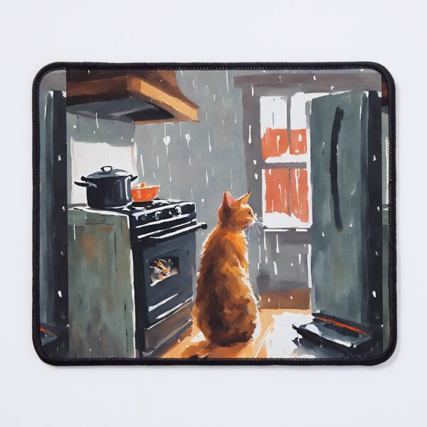 Item preview, Cozy Kitchen Cat designed and sold by Diclebaybas.