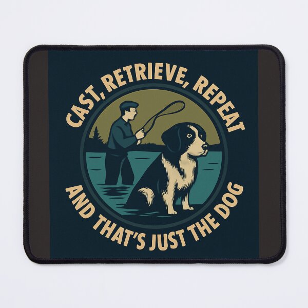 Item preview, Cast Retrieve Repeat Springer Spaniel Fishing Buddy  designed and sold by Oopsie Doodle .