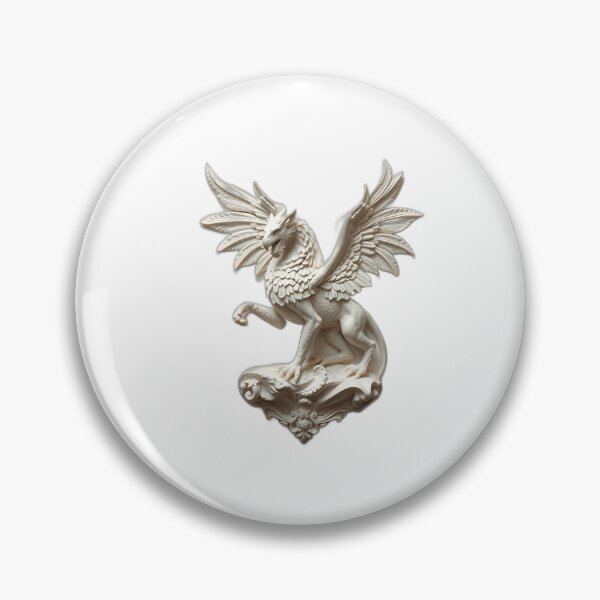 Item preview, Elegant Marble Griffin Sculpture designed and sold by sharon1210.
