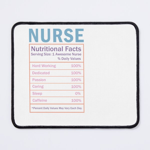 Item preview, Nurse Nutrition Facts designed and sold by artcultreone.